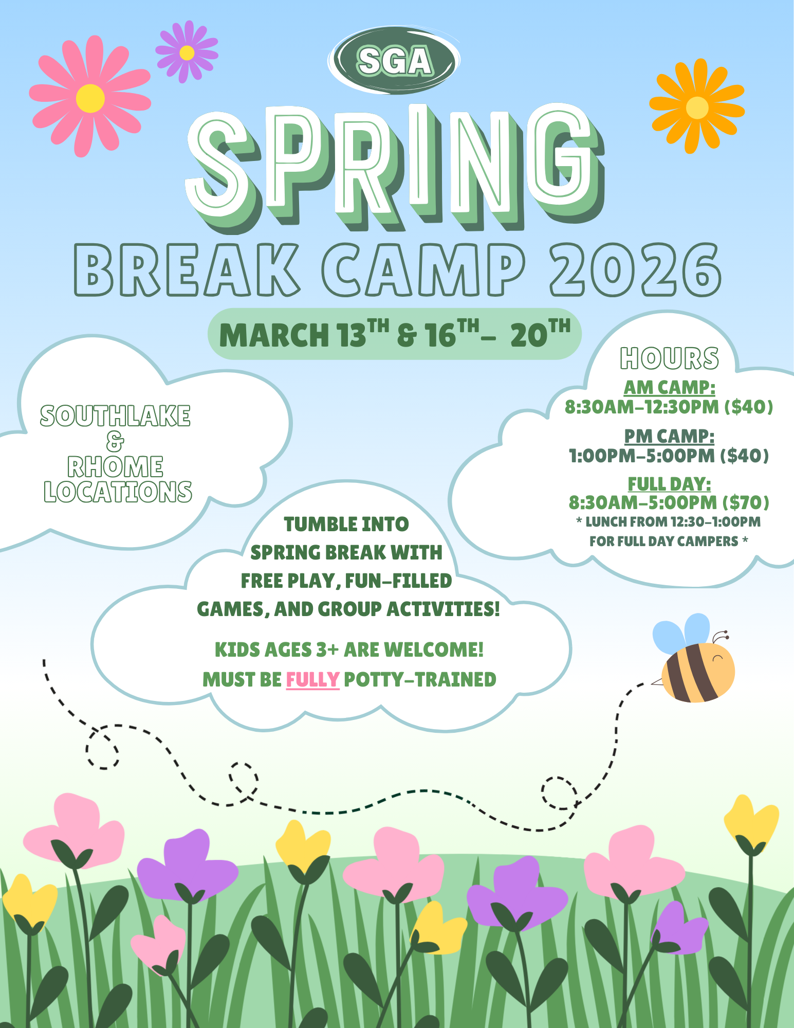 Spring Break Camp - Both Locations