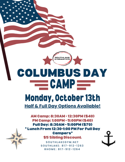 Columbus Day Camp